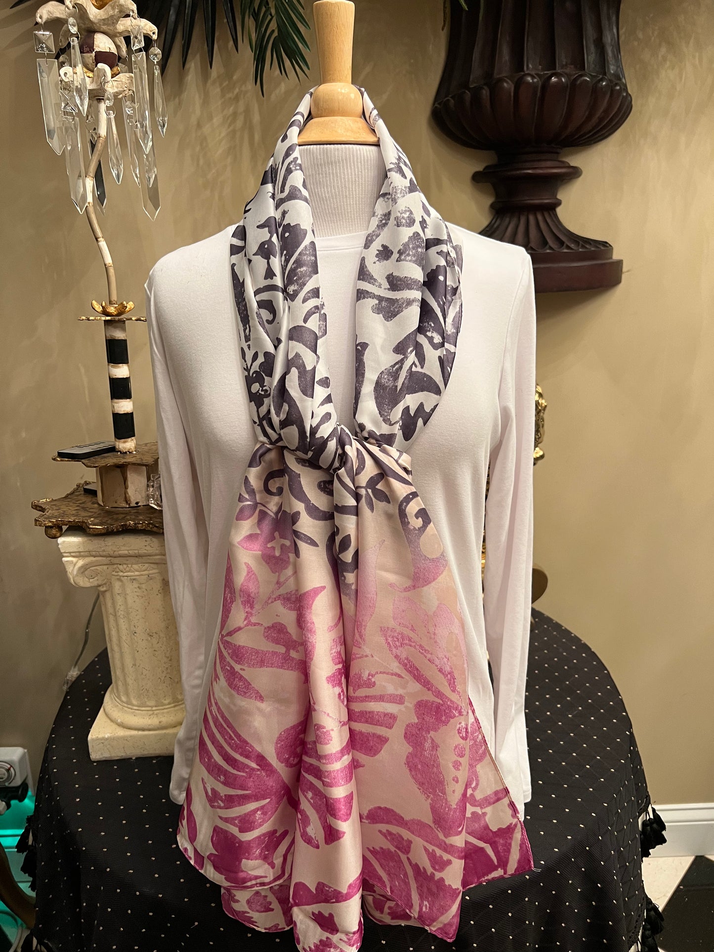 Spring Satin Scarves