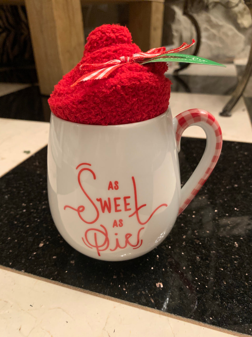 Mug & Fuzzy Sock Set