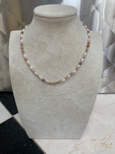 Load image into Gallery viewer, Pearl &amp; Bead Necklace
